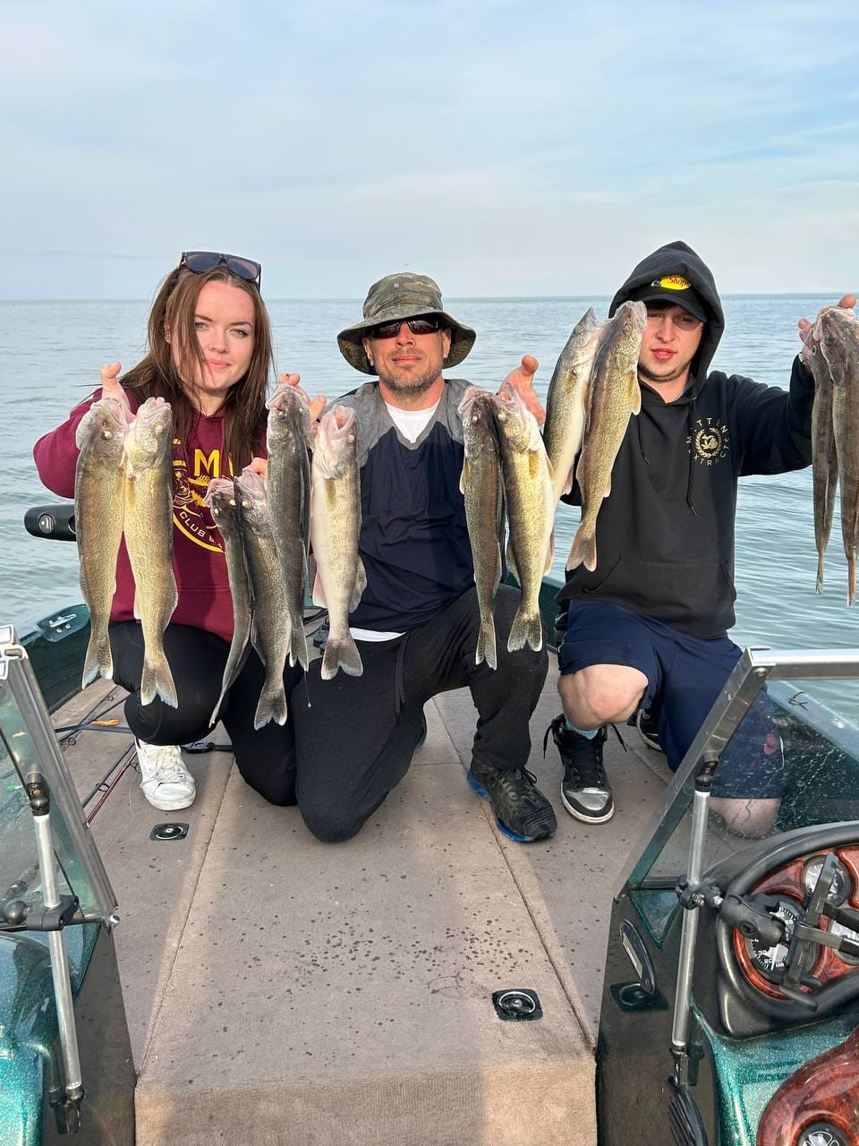 HALF DAY FISHING TRIP - WALLEYE at DETROIT RIVER
