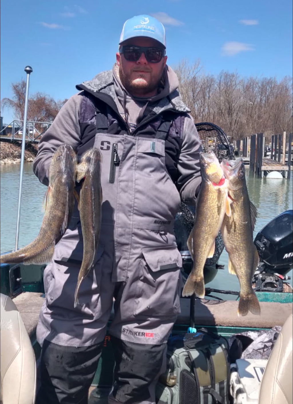 HALF DAY FISHING TRIP - WALLEYE at DETROIT RIVER