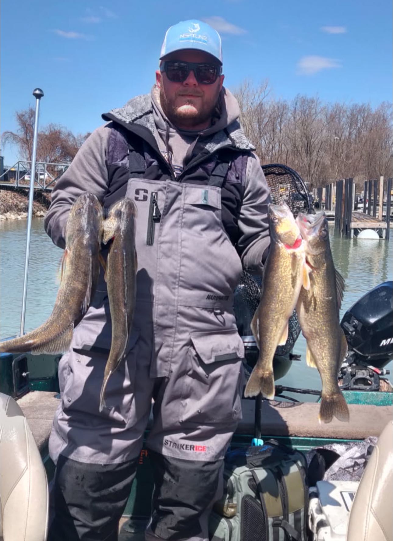 HALF DAY FISHING TRIP - WALLEYE at DETROIT RIVER