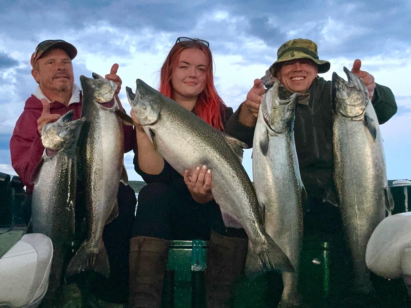 HALF DAY FISHING TRIP - SALMON at MANISTEE